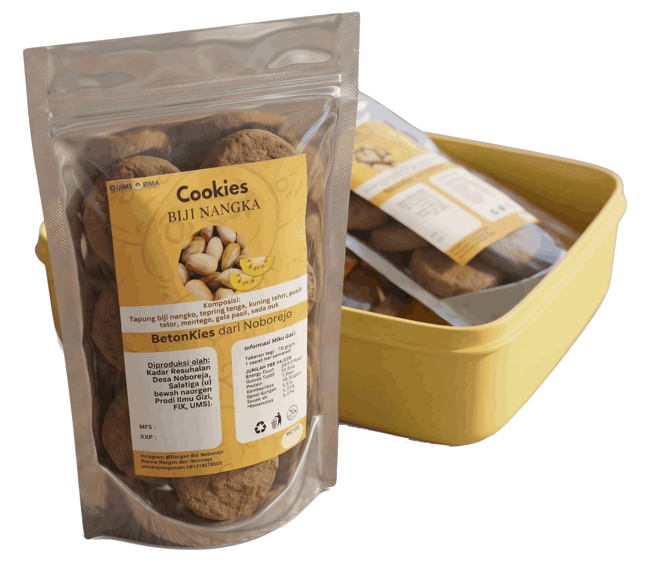Cookies Tepung Biji Nangka